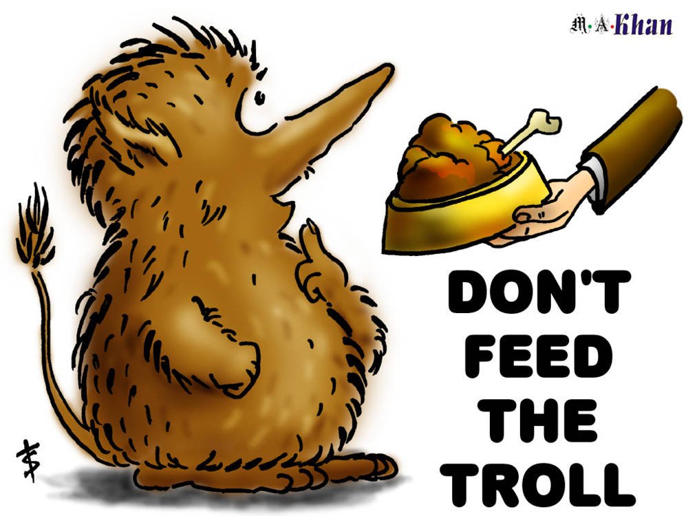 Blogging Tip 12- Don’t Feed the Trolls