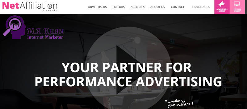 Affiliate Marketing Websites-Net Affiliation