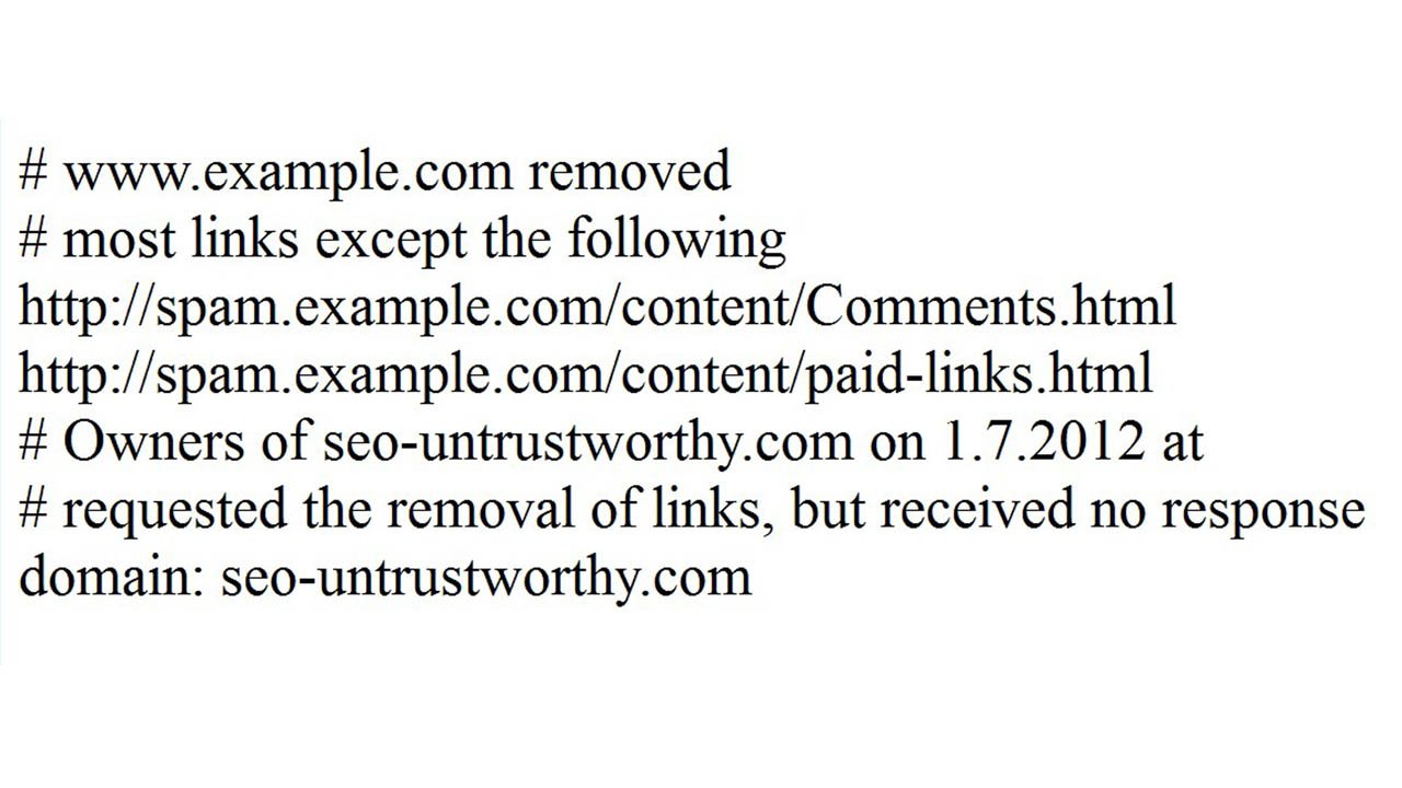 Example of valid file