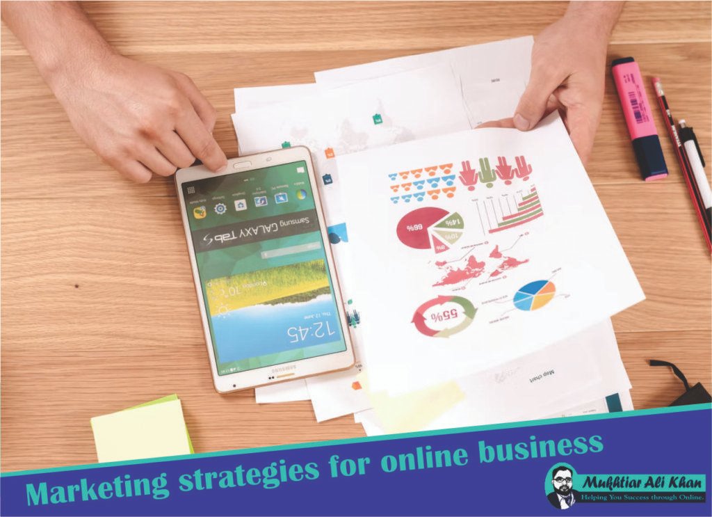 Marketing strategies for online business
