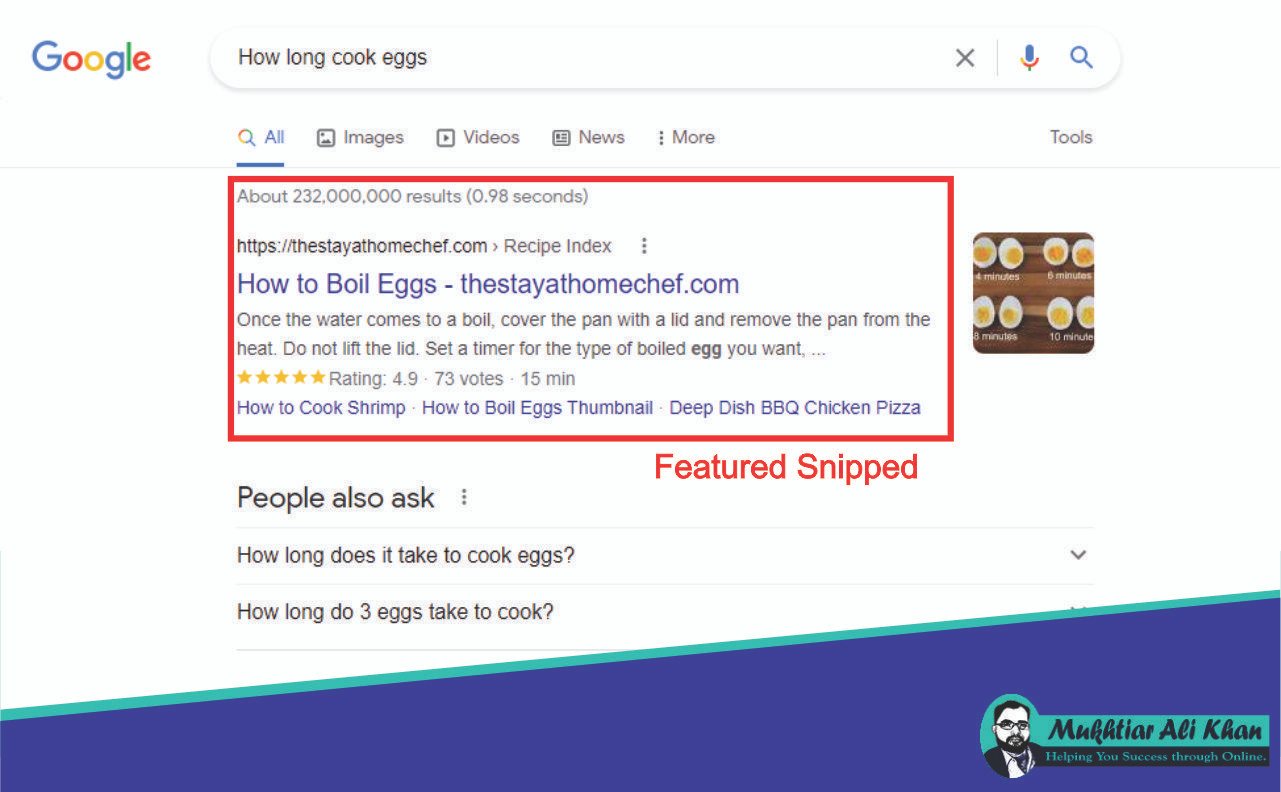 Understand the search intent