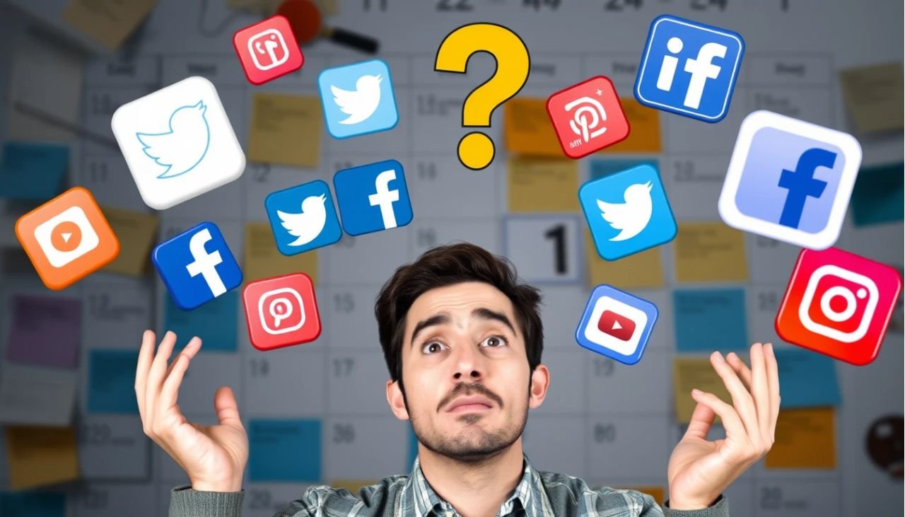 Not Having a Clear Social Strategy