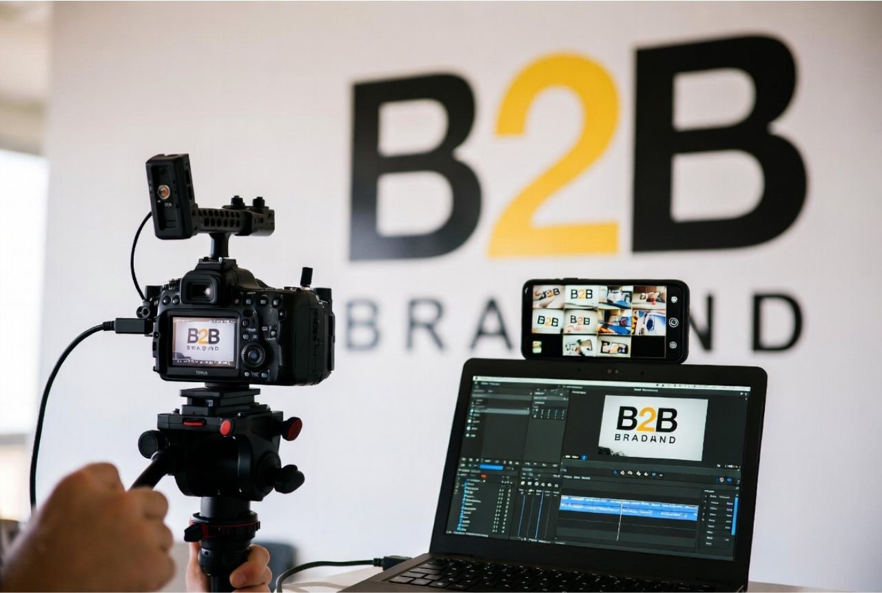 B2B brand using video and micro-content to increase visibility and engagement.