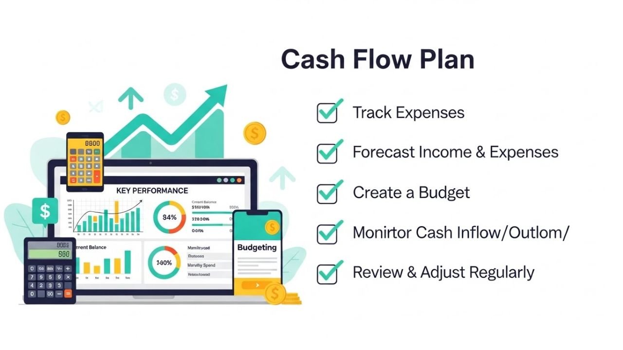 Cash flow management strategies checklist for small businesses