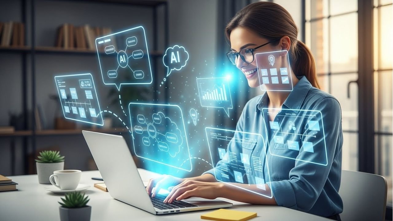 “Content creator using AI as a thinking partner to overcome writer’s block without losing personal voice.”