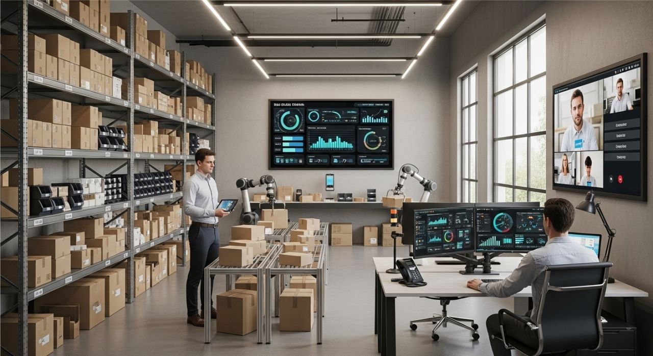 Efficient small business operations with automation, inventory management, and workflow optimization for scalable growth.