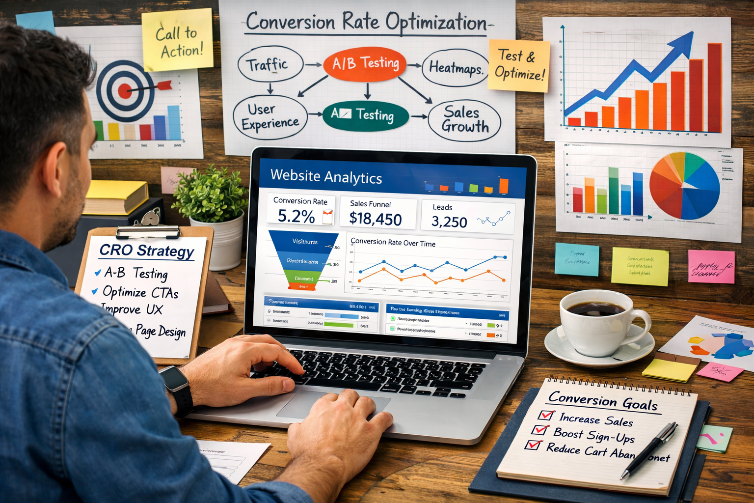 Creative and conversion optimization analytics
